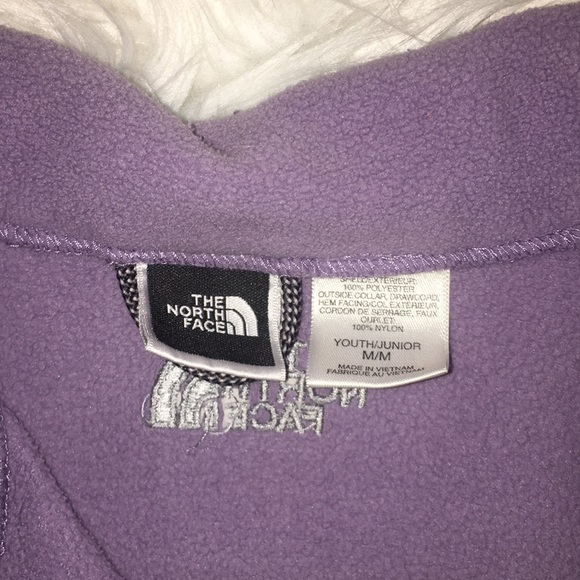 Lavender Fleece North Face - Picture 2 of 3
